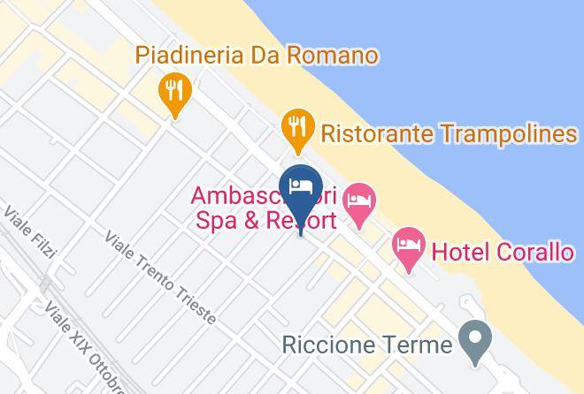 Rimini - Royal Boutique Hotel Maps