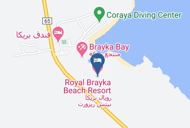Marsa Alam - Royal Brayka Beach Resort Maps