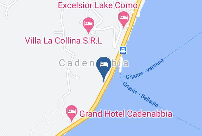 Como - Royal Cadenabbia Maps