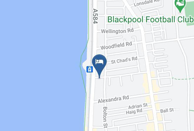 Blackpool - Royal Carlton Hotel Blackpool Maps