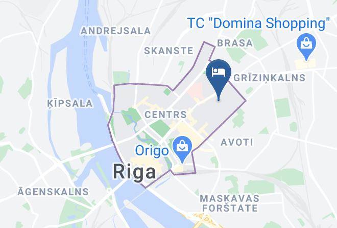 Riga - Royal Casino Spa & Resort Hotel Maps