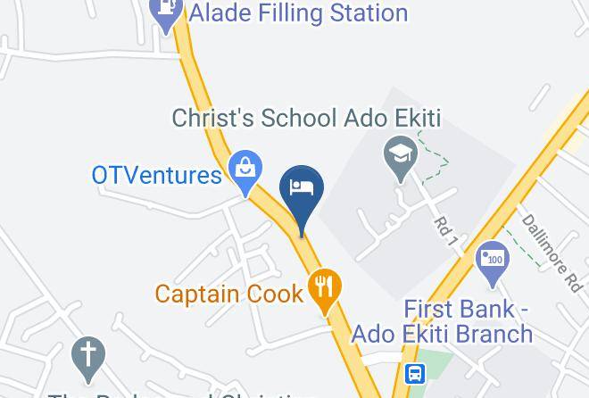 Ado Ekiti - Royal Castle Hotel Maps