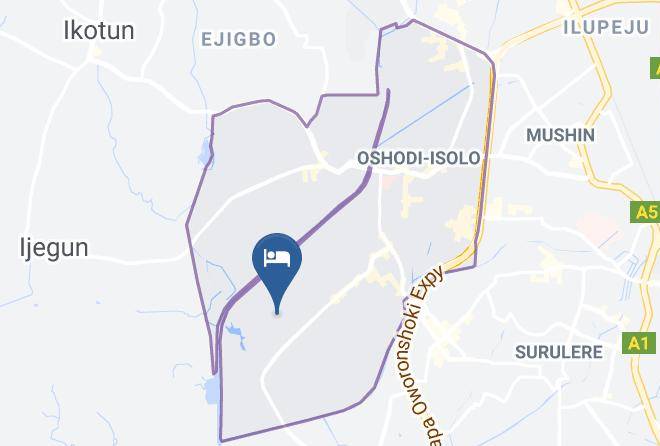 Surulere - Royal Castle Hotel Maps
