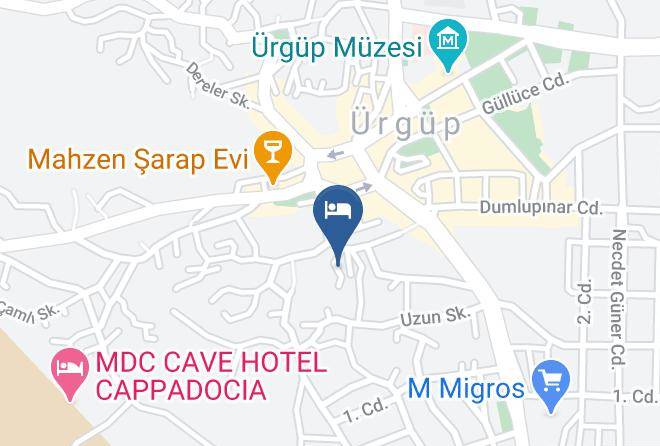 Royal Cave Hotel Map