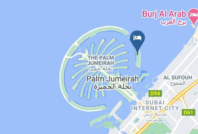 Dubai - Royal Central Hotel The Palm Maps