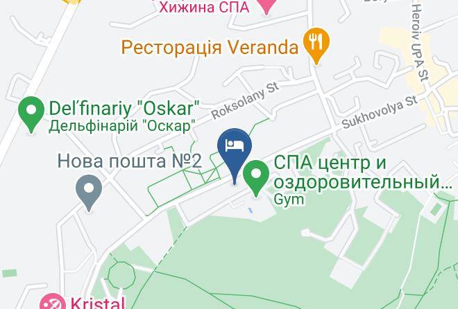Truskavets - Royal Cezar Hotel Maps