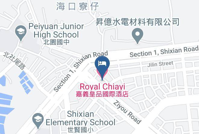 Chiayi City - Royal Chiayi Hotel Maps