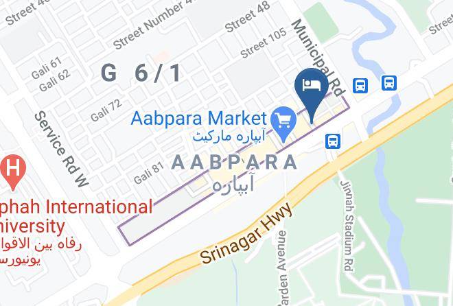 Islamabad - Royal City Hotal Islamabad Maps