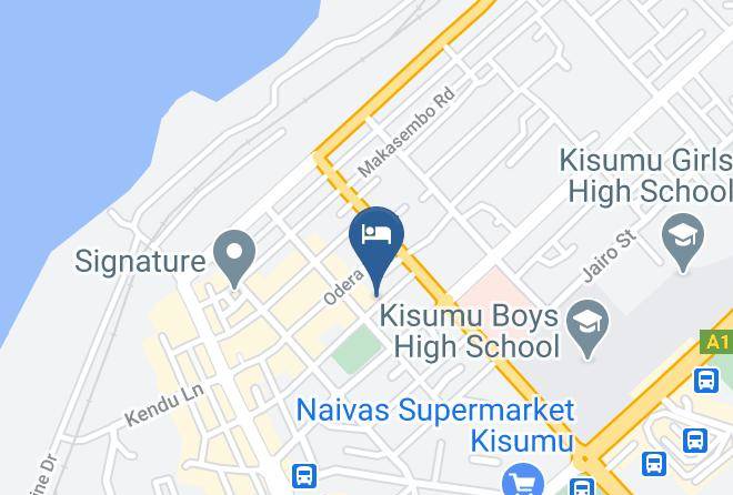 Kisumu - Royal City Hotel Maps