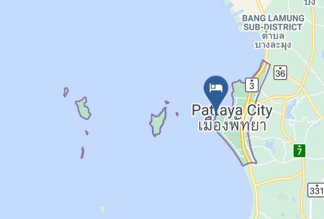 Amphoe Bang Lamung - Royal Cliff Beach Hotel Maps