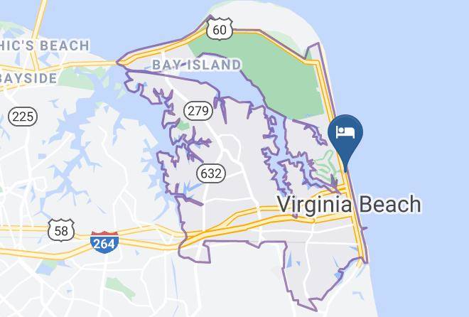 Virginia Beach City - Royal Clipper Inn And Suites Maps