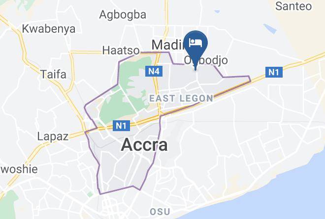 Accra - Royal Cockpit Hotel Maps