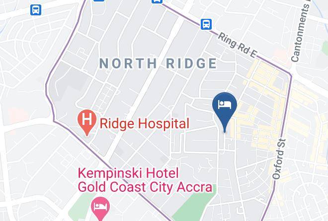 Accra - Royal Cockpit Hotels Maps