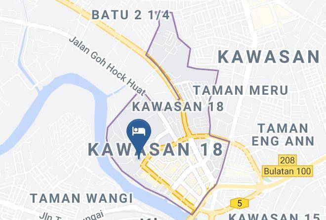 Klang - Hotel 99 Bandar Klang Meru Maps