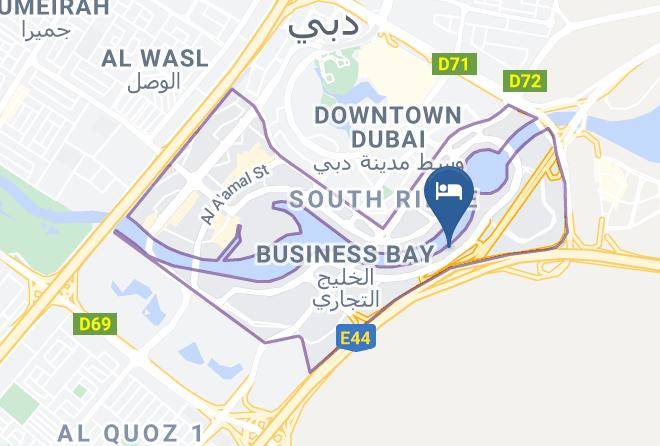 Dubai - Royal Continental Suites Maps