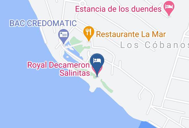 Royal Decameron Salinitas Map
