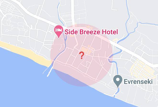 Manavgat - Royal Dragon Hotel Maps