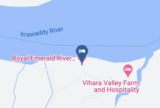 Nyaung U - Royal Emerald River View Resort Maps