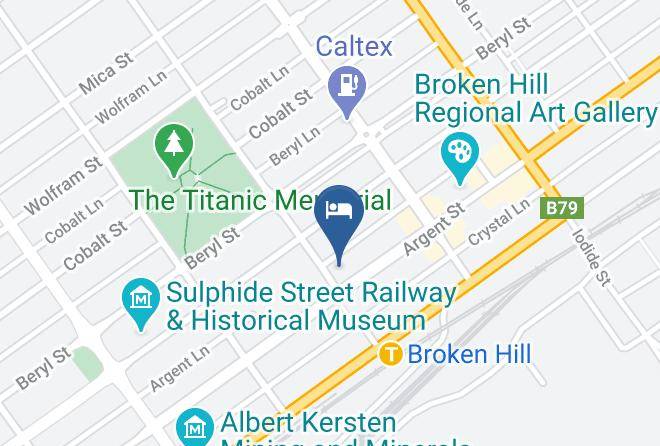 Broken Hill - Royal Exchange Hotel Maps