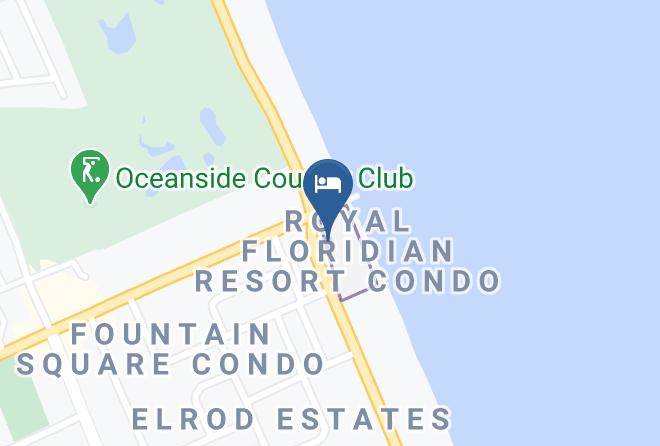 Volusia - Royal Floridian Resort By Spinnaker Resorts Maps