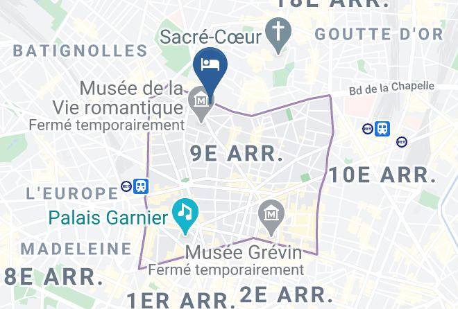 Paris - Royal Fromentin Maps