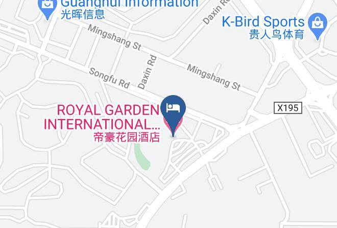Dongguan - Royal Garden International Hote Dongguan Maps