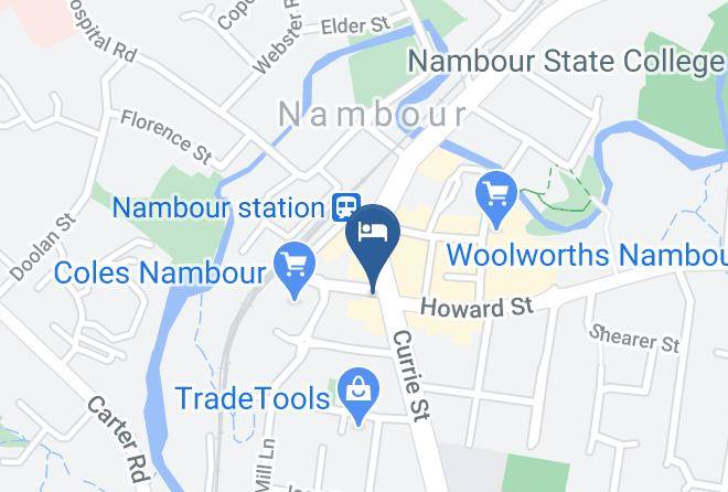 Sunshine Coast - Royal George Hotel Maps