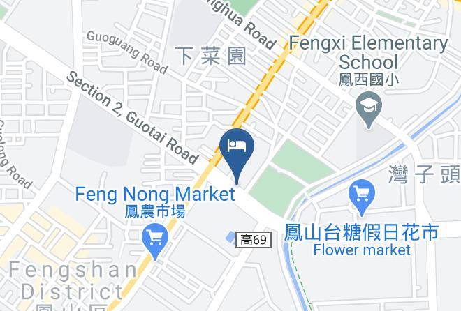 Fengshan District - Royal Golden Hotel Maps