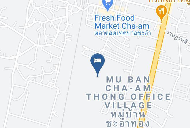 Amphoe Cha Am - Royal Graces Resort Cha Am Maps