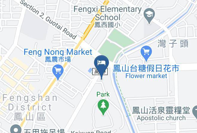 Fengshan District - Royal Group Motel Feng Shan Branch Maps