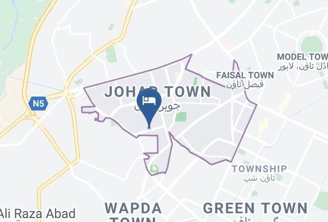 Islamabad - Royal Hayat Hotel Johar Town Lhr Maps