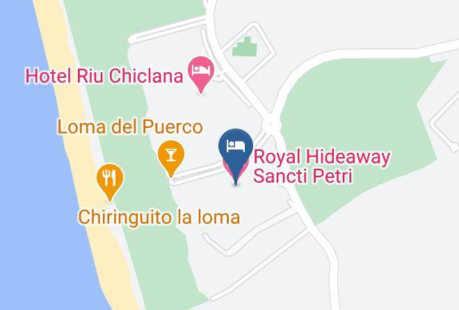 Royal Hideaway Sancti Petri Map