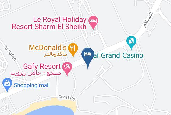 Sharm El Sheikh - Royal Holiday Beach Resort & Casino Maps