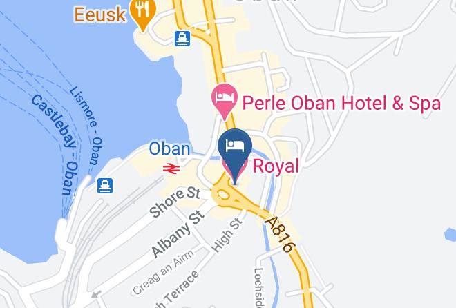 Argyll And Bute - Royal Hotel Maps