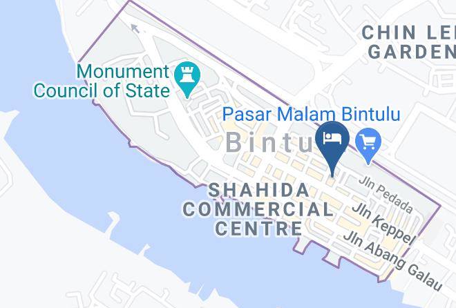 Bahagian Bintulu - Royal Hotel Maps