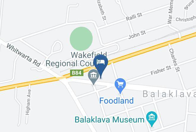 Royal Hotel Balaklava Map
