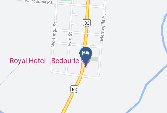 Diamantina - Royal Hotel Bedourie Maps