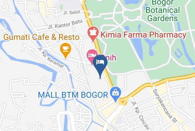 Kota Bogor - Royal Hotel Bogor Maps