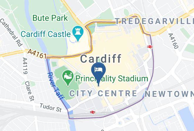 Cardiff - Royal Hotel Maps