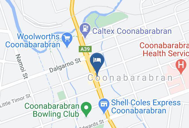 Warrumbungle Shire - Royal Hotel Coonabarabran Maps