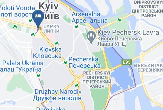 Kyiv - Royal Hotel De Paris Maps