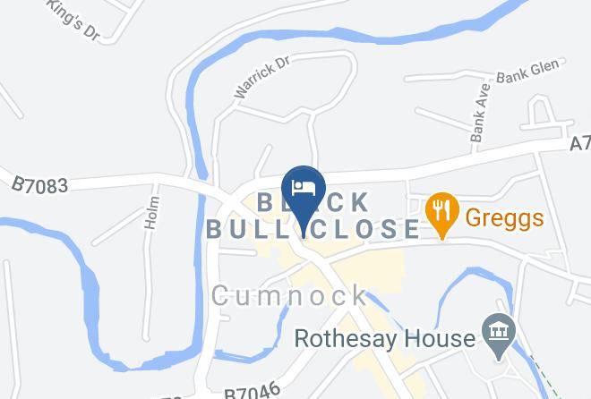 East Ayrshire - Royal Hotel Cumnock Maps
