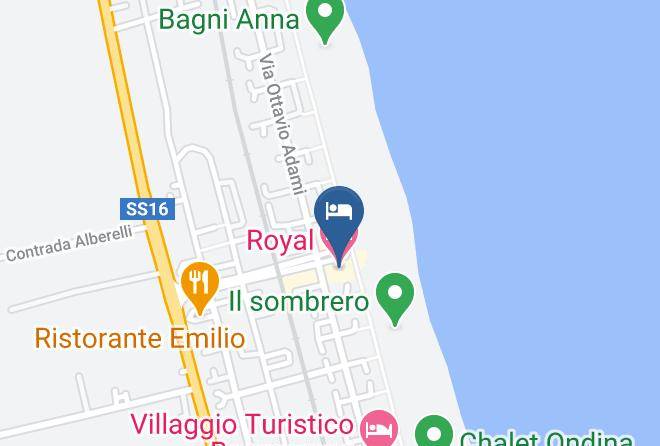 Fermo - Royal Hotel Maps