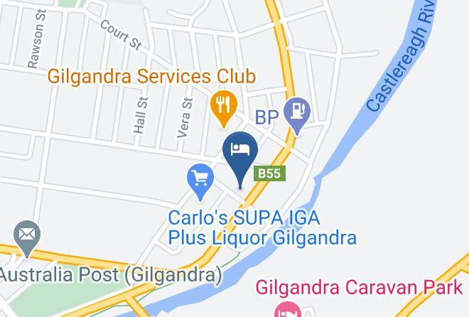 Gilgandra - Royal Hotel Maps