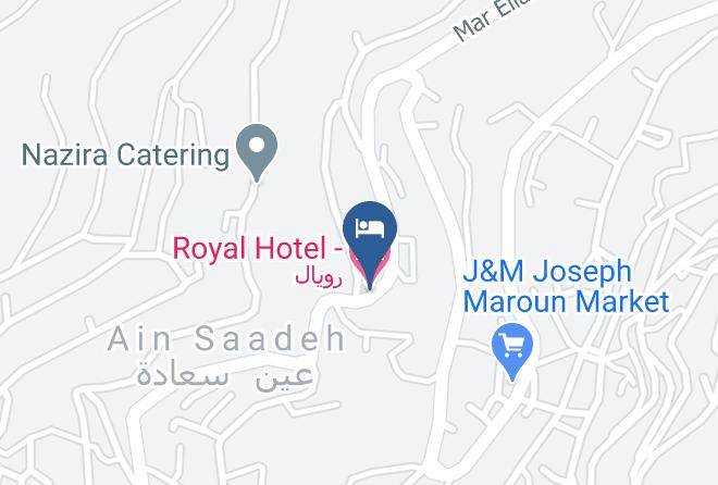 Maten - Royal Hotel Hotel Maps