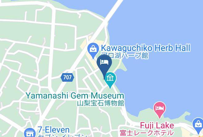 Fujikawaguchiko Townminamitsuru District - Royal Hotel Kawaguchiko Maps