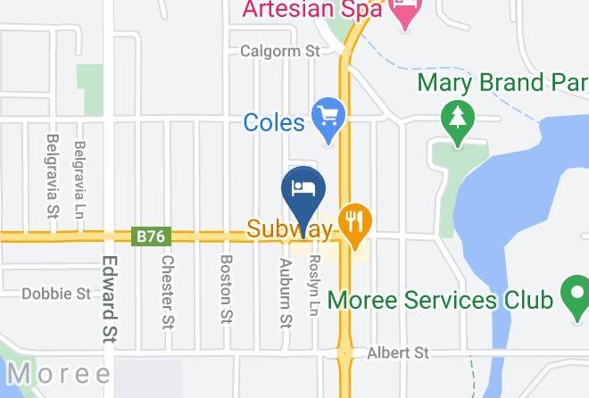 Moree Plains - Royal Hotel Moree Maps