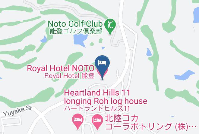 Royal Hotel Noto Map - Ishikawa Pref - Shika Townhakui District