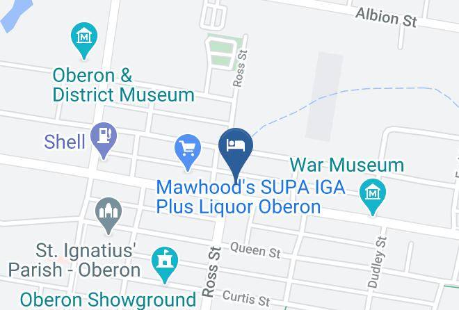 Oberon - Royal Hotel Maps