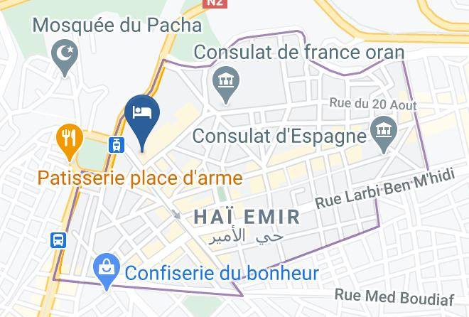 Oran - Royal Hotel Oran Mgallery Maps
